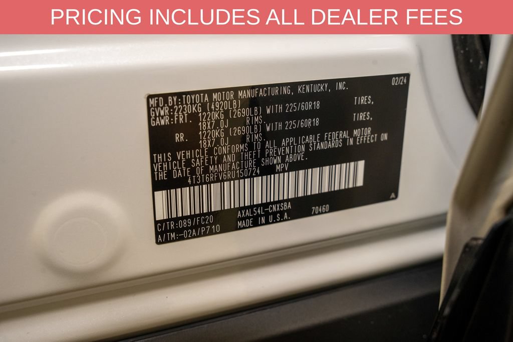 Certified 2024 Toyota RAV4 SE AWD/4WD image 19