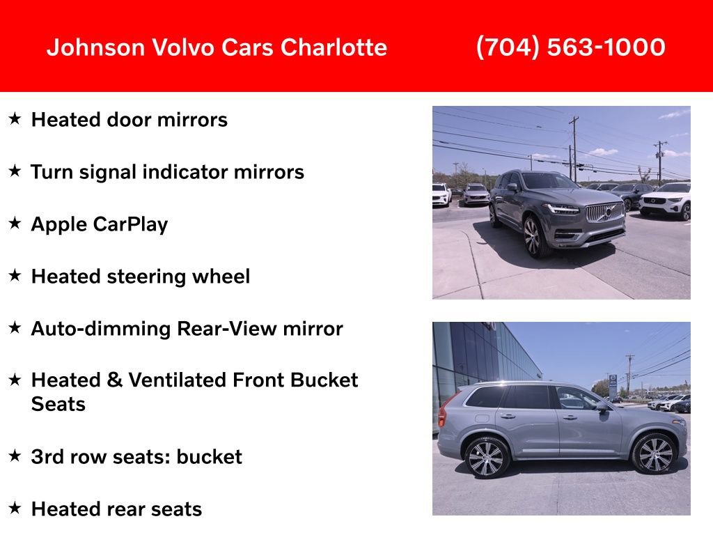 Used 2023 Volvo XC90 B6 Ultimate w/ Protection Package AWD/4WD image 6