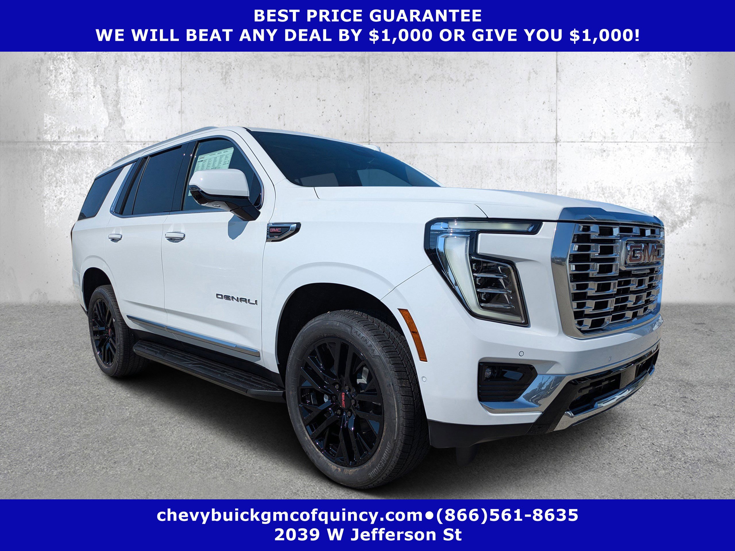 New 2025 GMC Yukon Denali w/ Advanced Technology Package