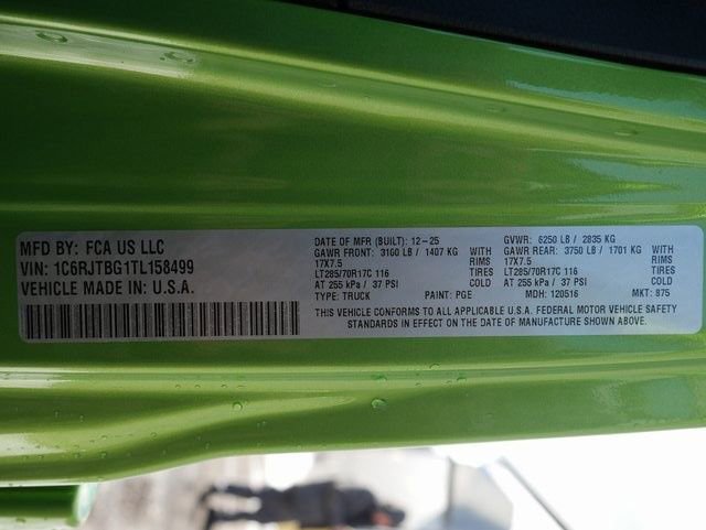 New 2026 Jeep Gladiator Rubicon w/ Safety Group image 23