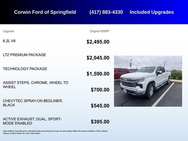 Used 2026 Chevrolet Silverado 1500 LTZ w/ LTZ Premium Package image 5