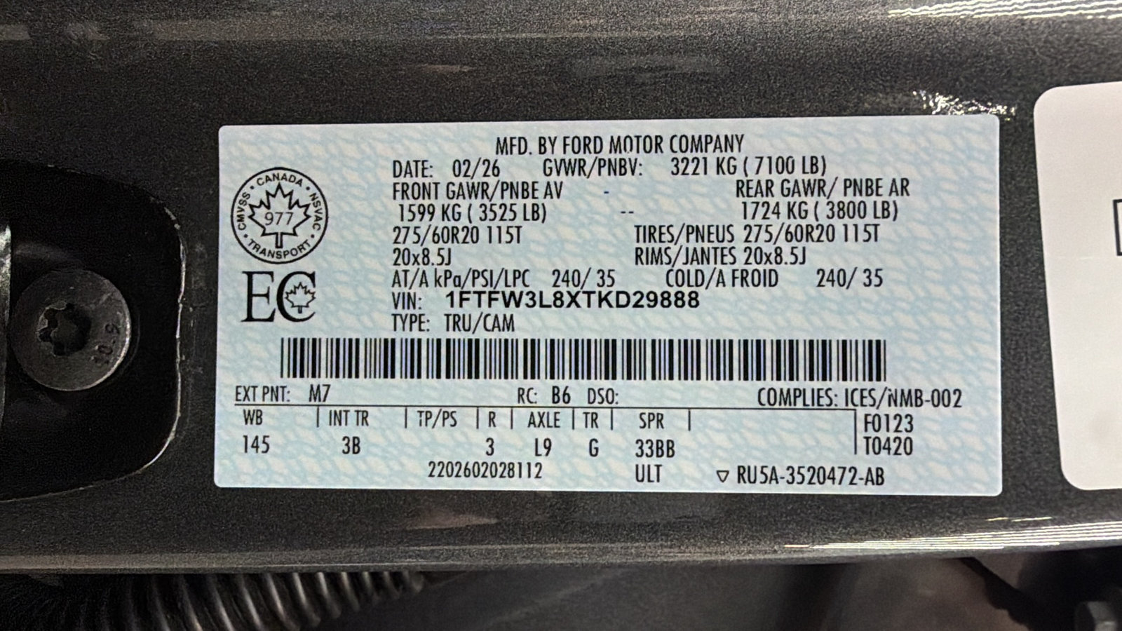 Used 2026 Ford F150 XLT w/ Equipment Group 303A High AWD/4WD image 41