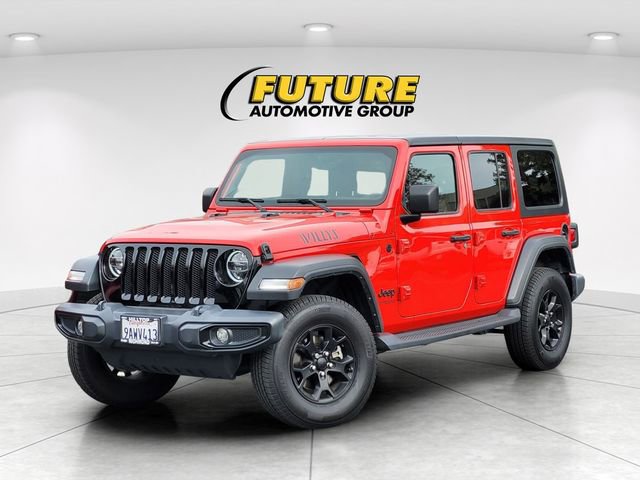 Used 2022 Jeep Wrangler Unlimited Willys image 3