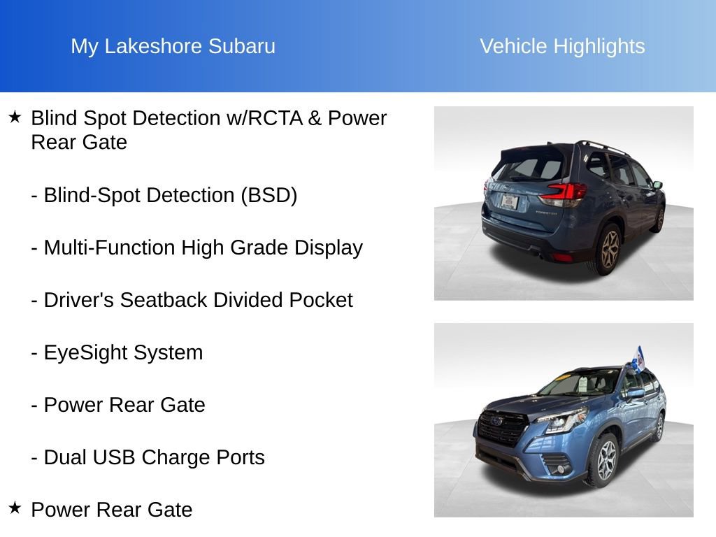 Certified 2023 Subaru Forester Premium image 7