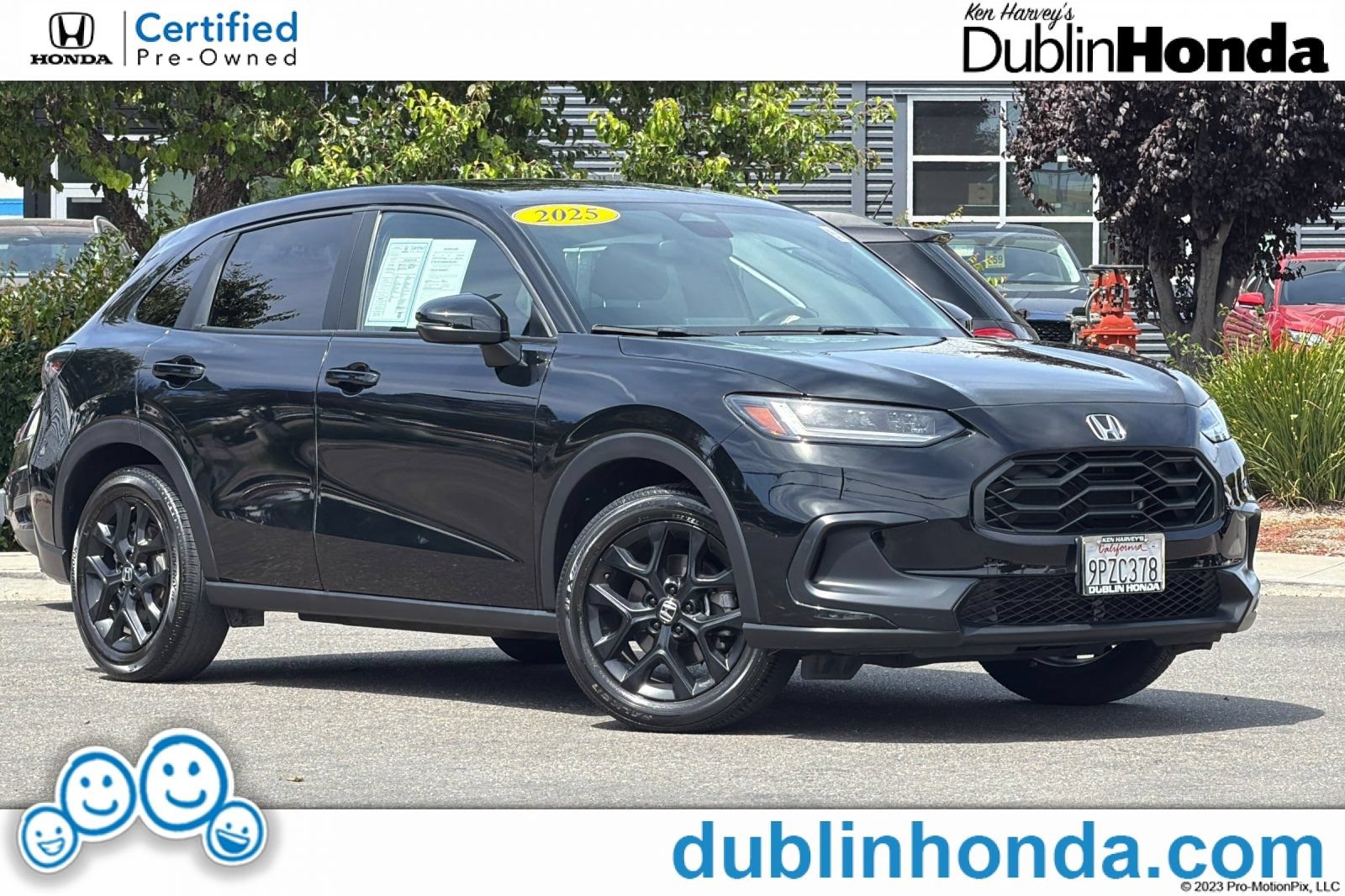 Certified 2025 Honda HR-V Sport