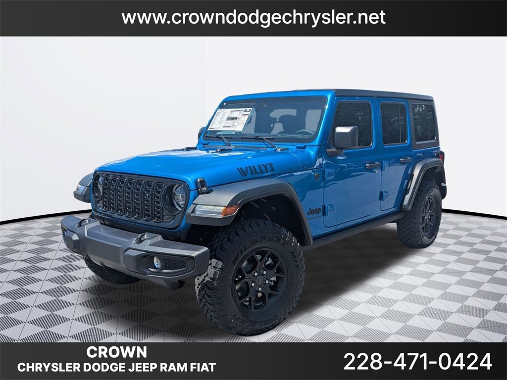 New 2025 Jeep Wrangler Willys