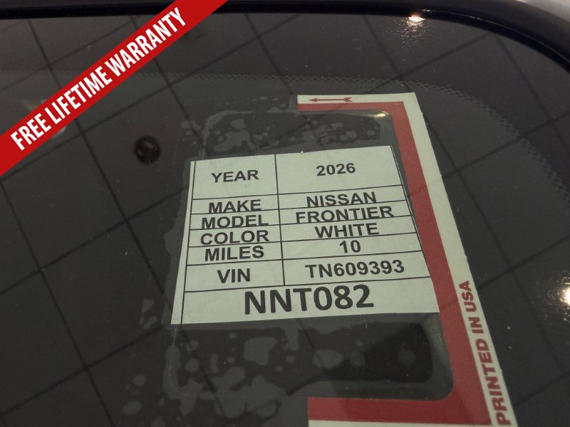 New 2026 Nissan Frontier SV image 34