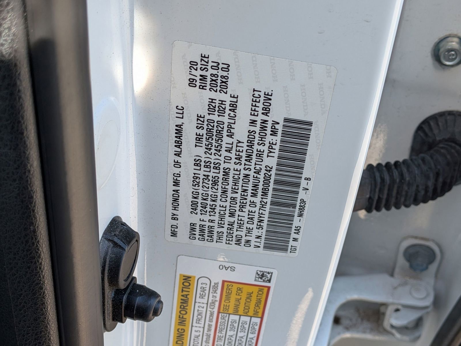 Used 2021 Honda Passport Sport image 30