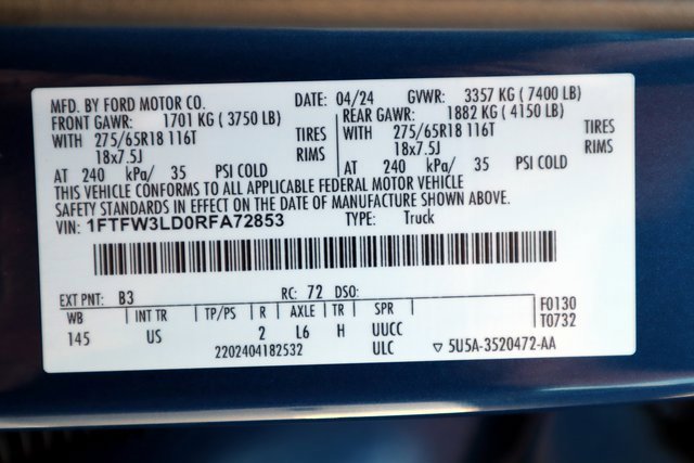 Used 2024 Ford F150 XLT w/ Mobile Office Package image 39