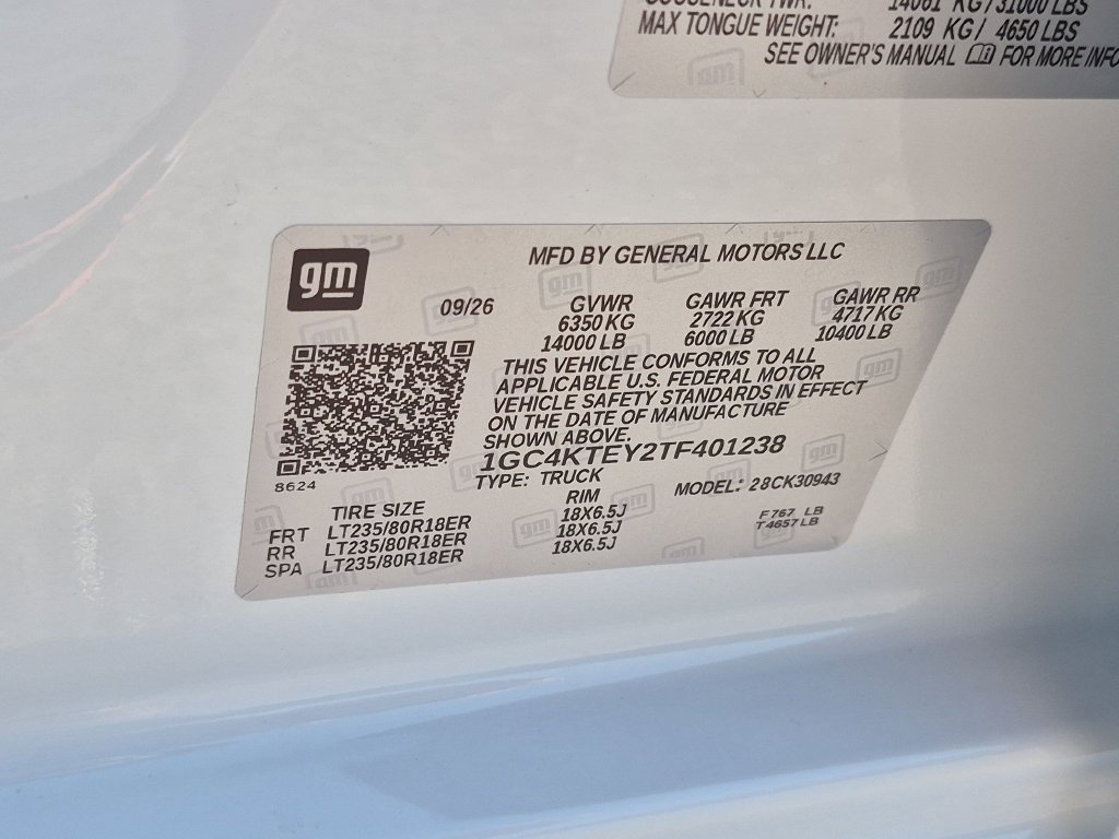 New 2026 Chevrolet Silverado 3500 LT w/ All Star Edition AWD/4WD image 36