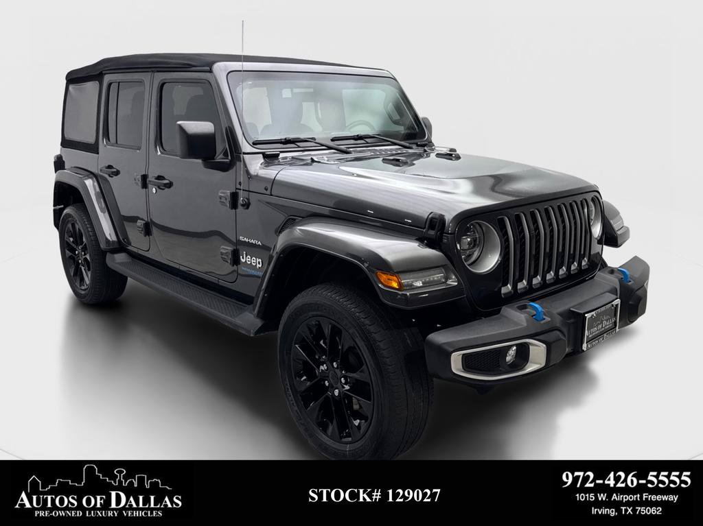Used 2022 Jeep Wrangler Unlimited Sahara w/ Cold Weather Group AWD/4WD image 1