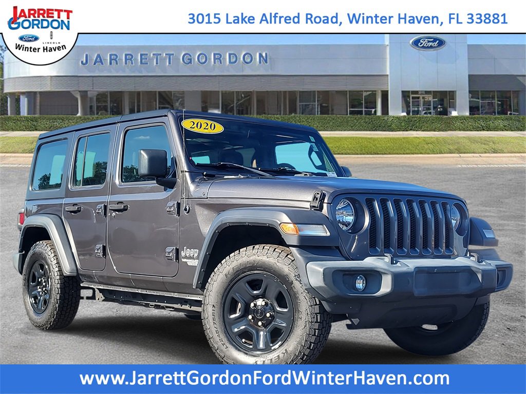 Used 2020 Jeep Wrangler Unlimited Sport