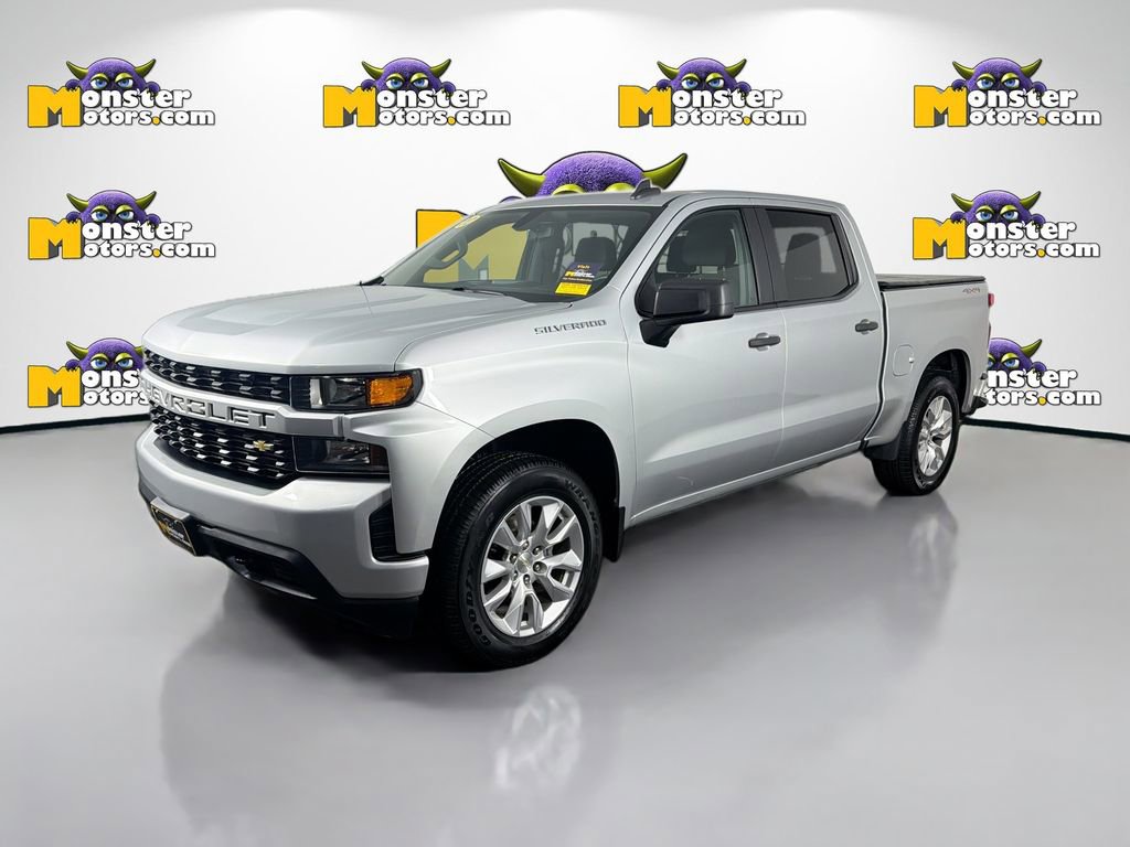 Used 2020 Chevrolet Silverado 1500 Custom w/ Custom Value Package AWD/4WD image 1
