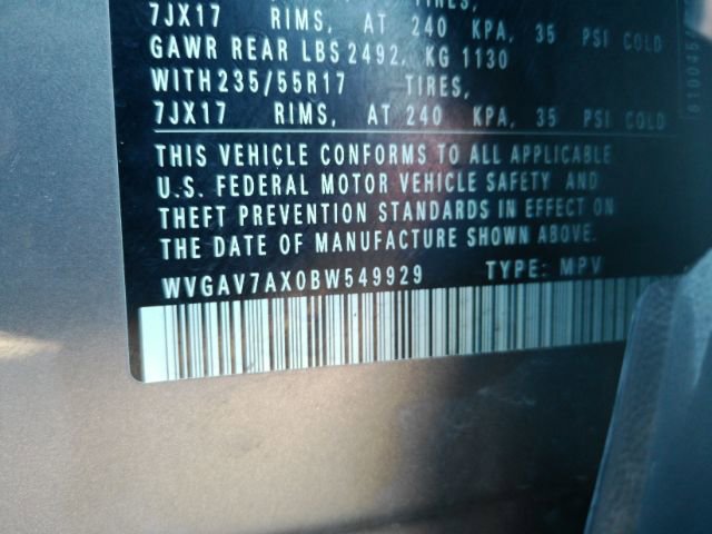 Used 2011 Volkswagen Tiguan SE image 47