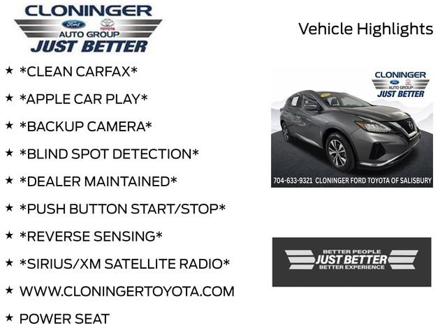 Used 2020 Nissan Murano SV FWD image 3