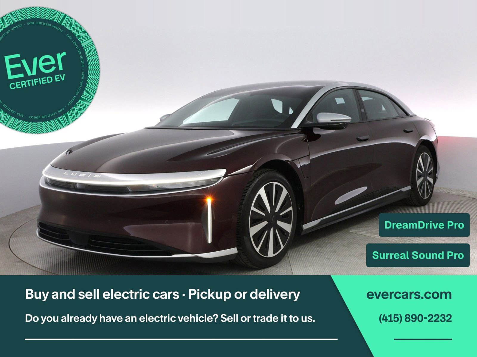 Used 2022 Lucid Air Grand Touring image 1
