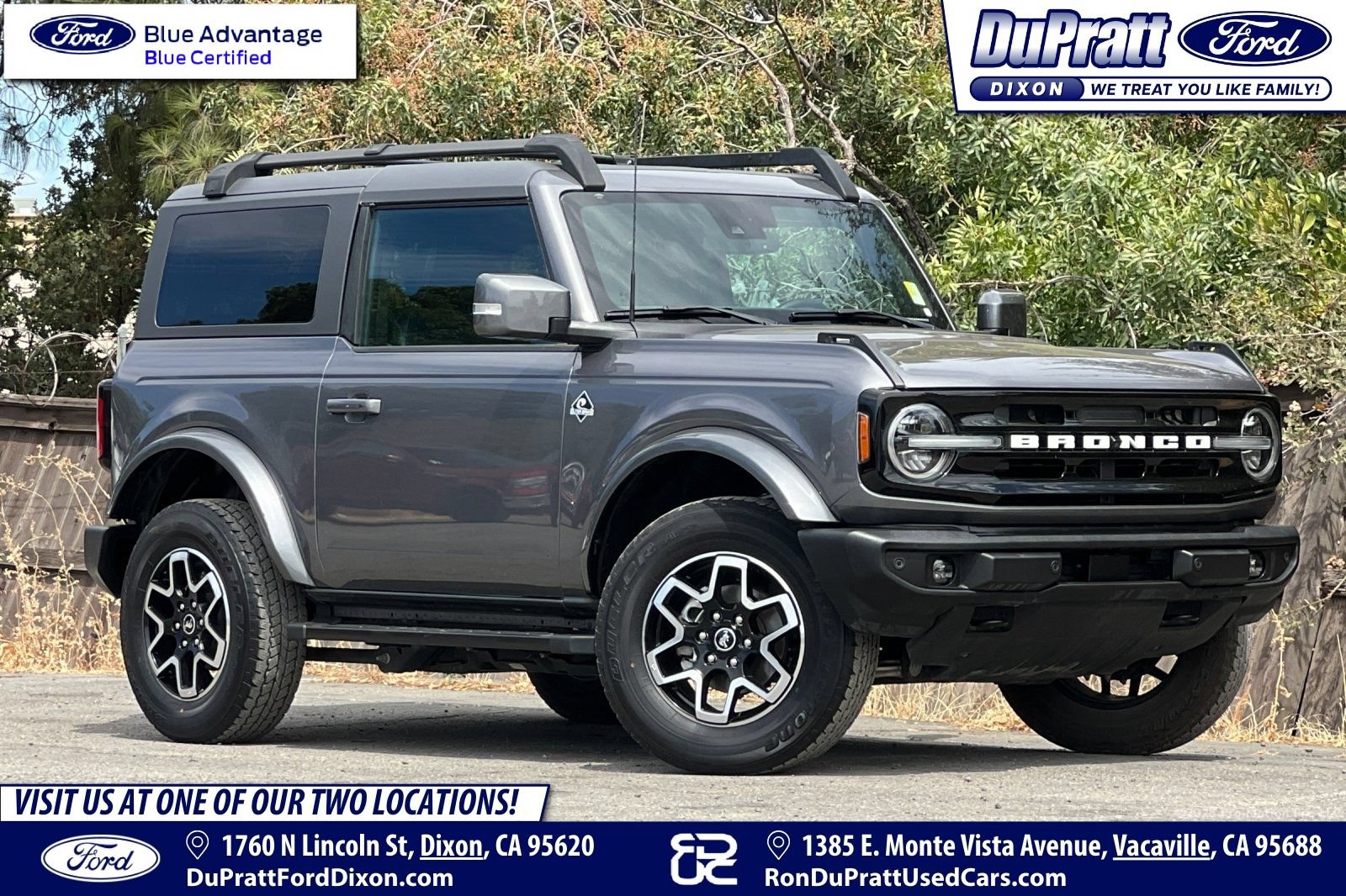 Certified 2023 Ford Bronco Outer Banks