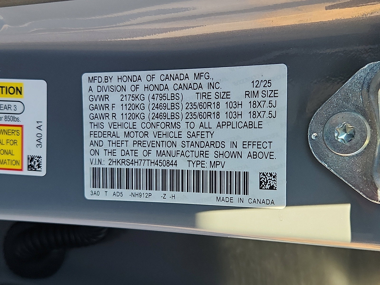 New 2026 Honda CR-V EX-L image 17