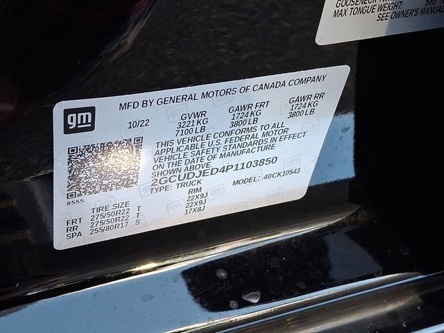 Used 2023 Chevrolet Silverado 1500 High Country w/ High Country Premium Package image 39