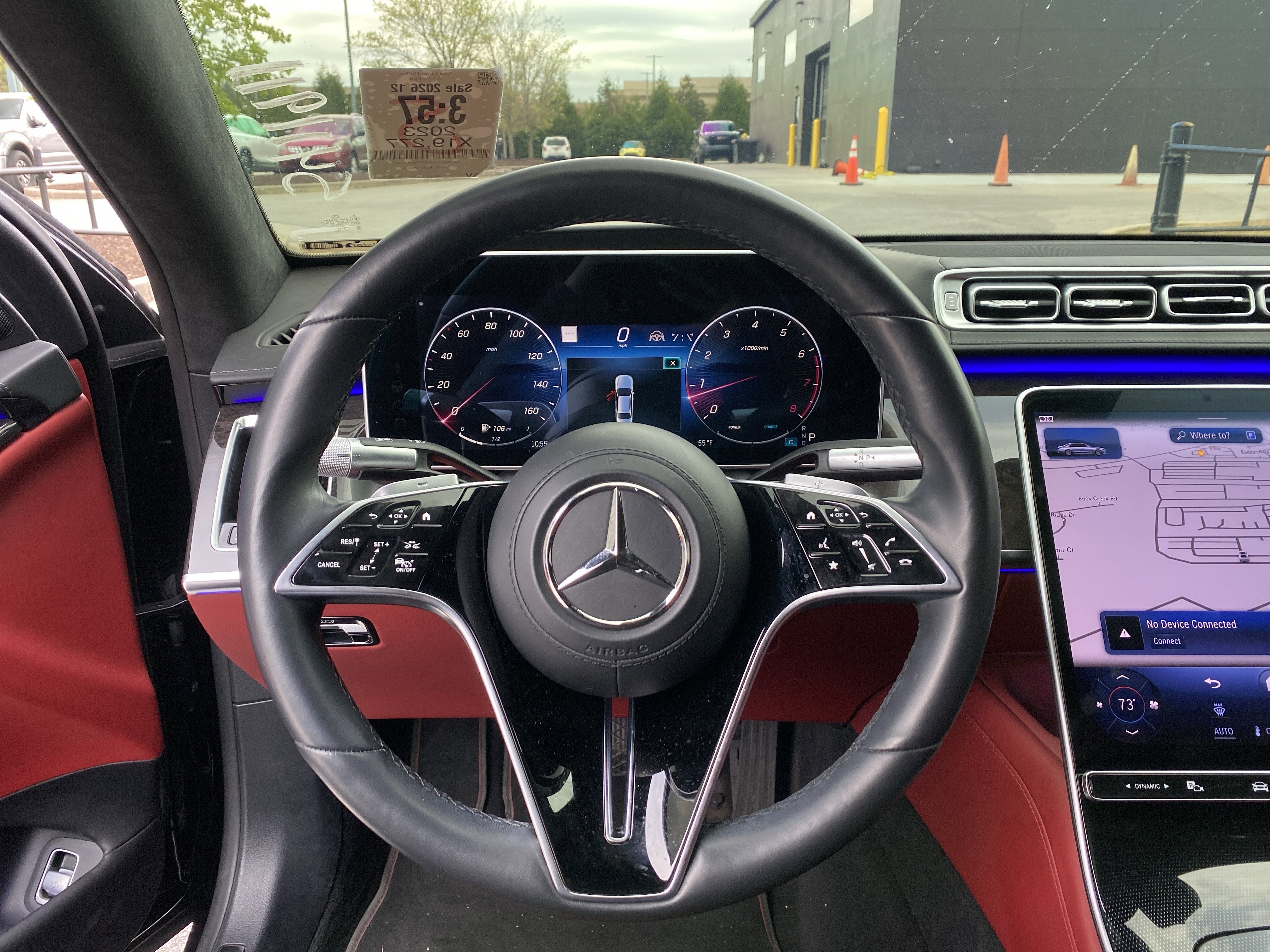 Used 2023 Mercedes-Benz S 580 4MATIC Sedan w/ 3D Technology Package image 10