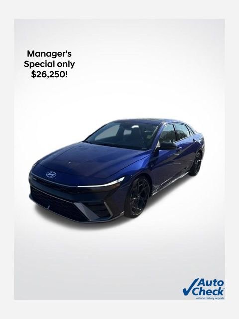 Used 2025 Hyundai Elantra N Line FWD image 1