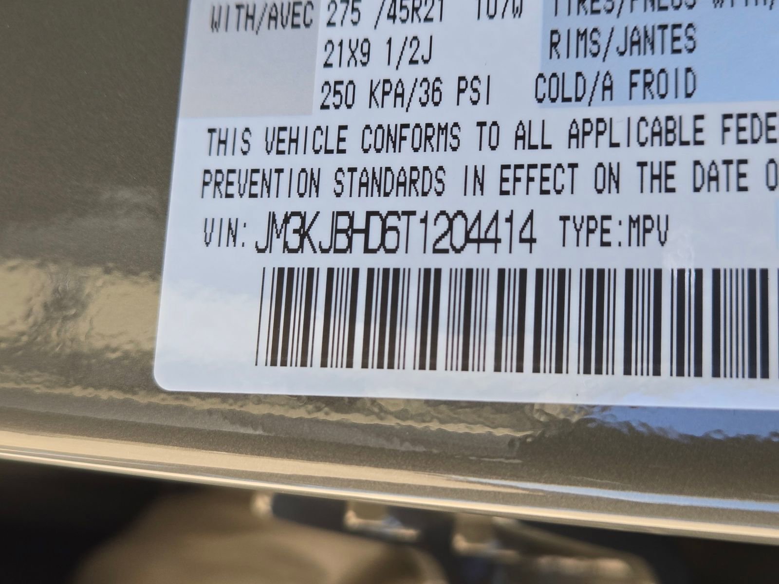 New 2026 MAZDA CX-70 3.3 Turbo w/ Preferred Package image 21