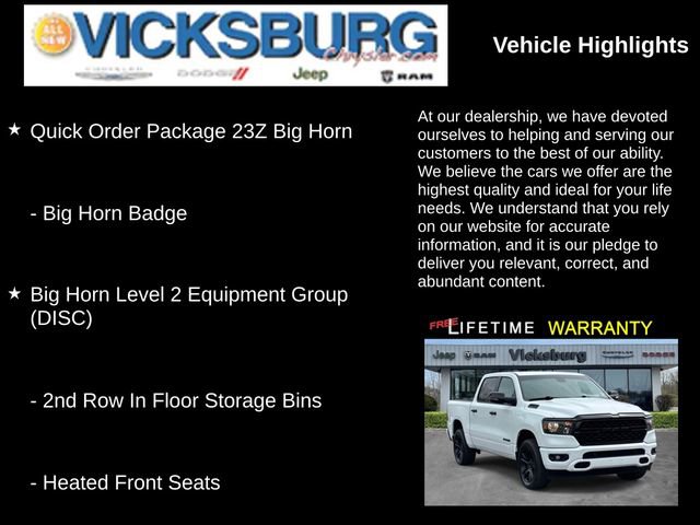 Used 2023 RAM 1500 Big Horn AWD/4WD image 19