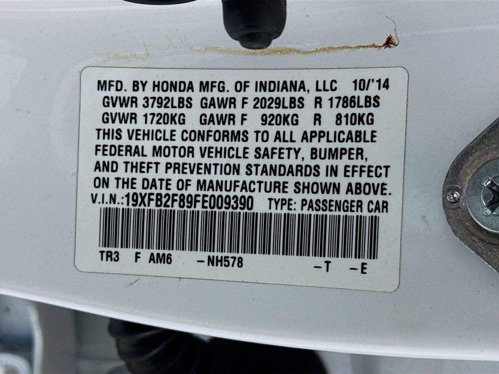 Used 2015 Honda Civic EX image 35