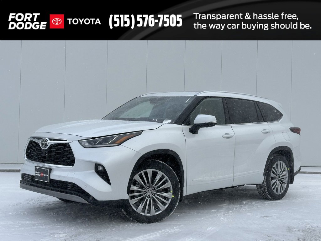 New 2026 Toyota Highlander Platinum image 1