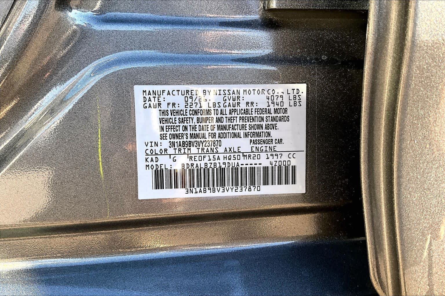 New 2027 Nissan Sentra S FWD image 18