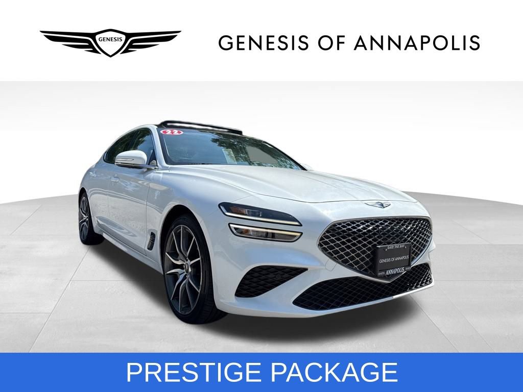 Certified 2022 Genesis G70 2.0T w/ Prestige Package
