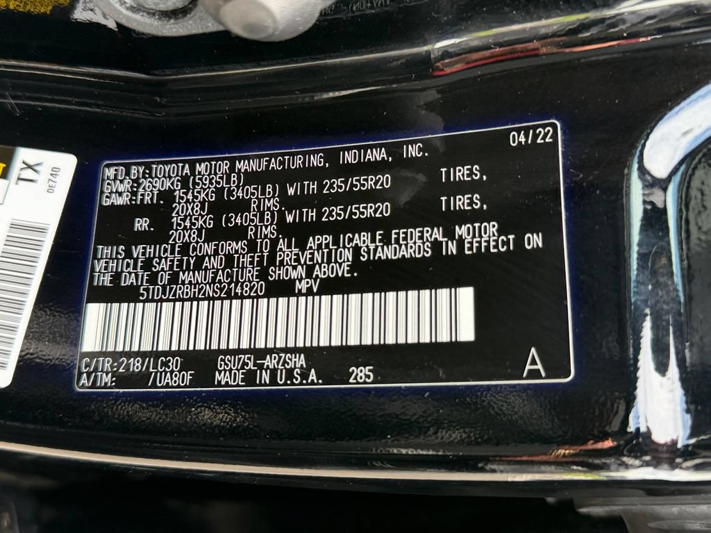 Used 2022 Toyota Highlander XSE AWD/4WD image 30