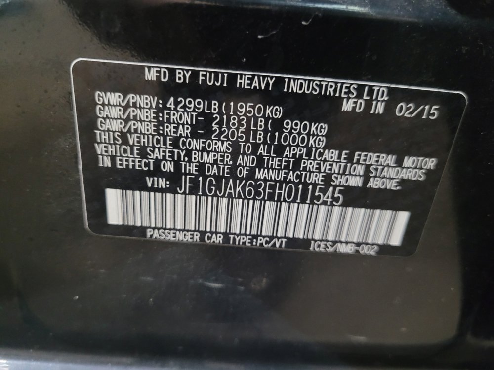 Used 2015 Subaru Impreza 2.0i Premium image 33