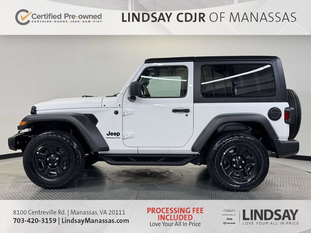 Certified 2025 Jeep Wrangler Sport AWD/4WD image 6
