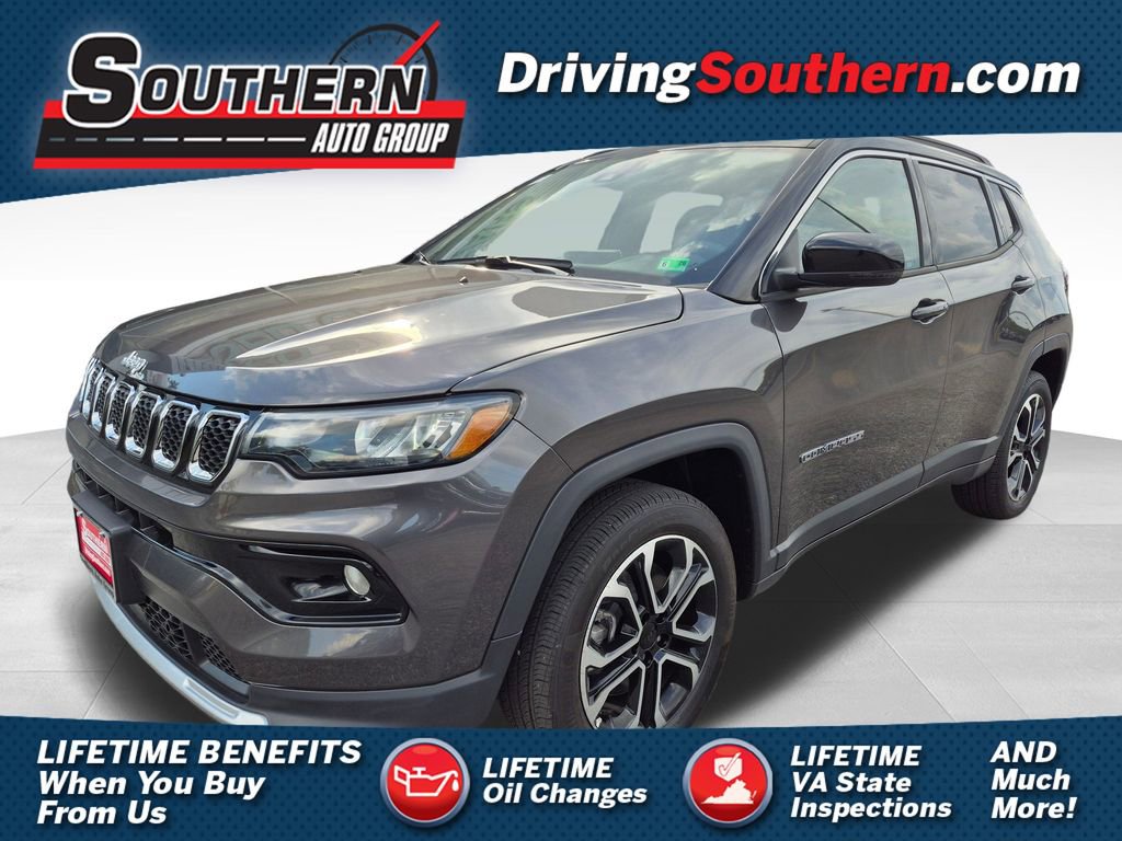Certified 2024 Jeep Compass Limited w/ Sun and Sound Group