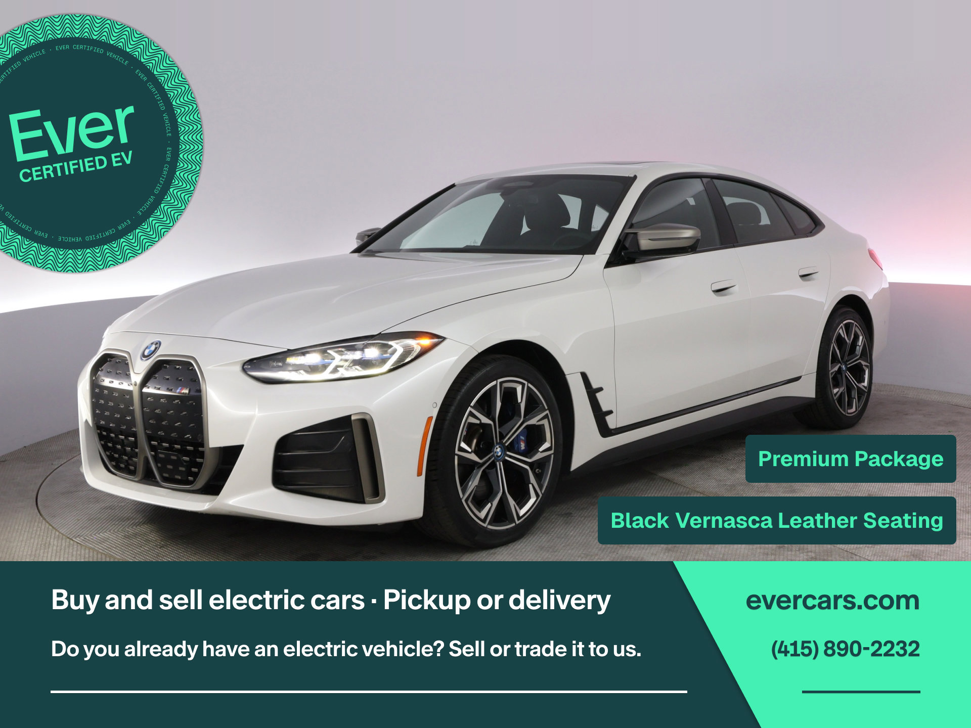 Used 2023 BMW i4 M50 AWD/4WD image 1