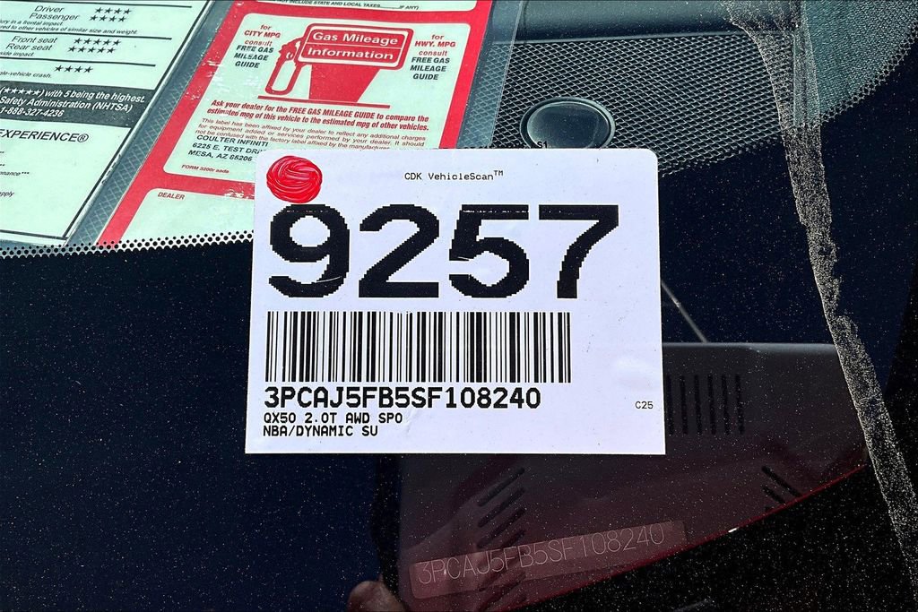 New 2025 INFINITI QX50 Sport image 8