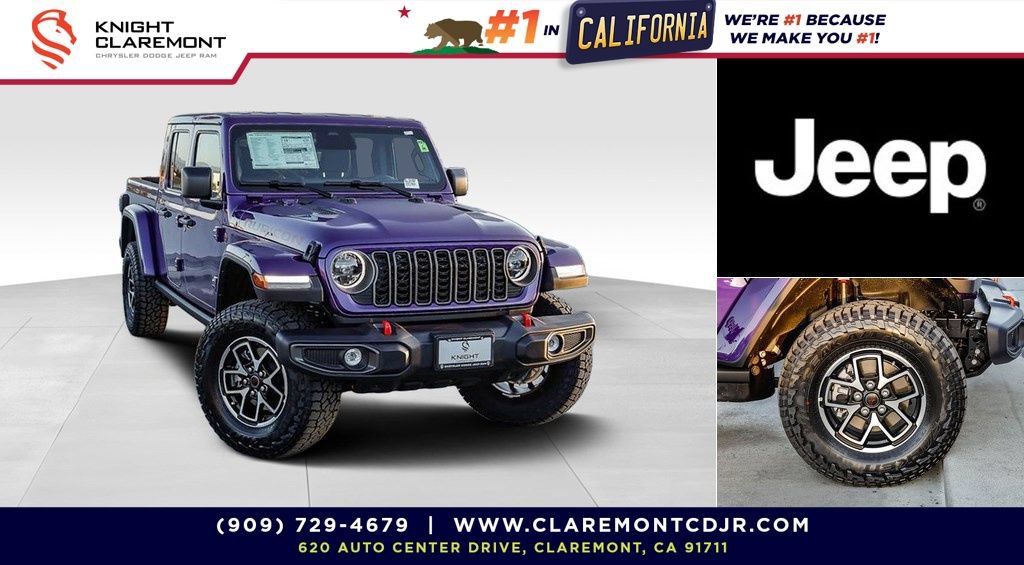 New 2026 Jeep Gladiator Rubicon w/ Safety Group