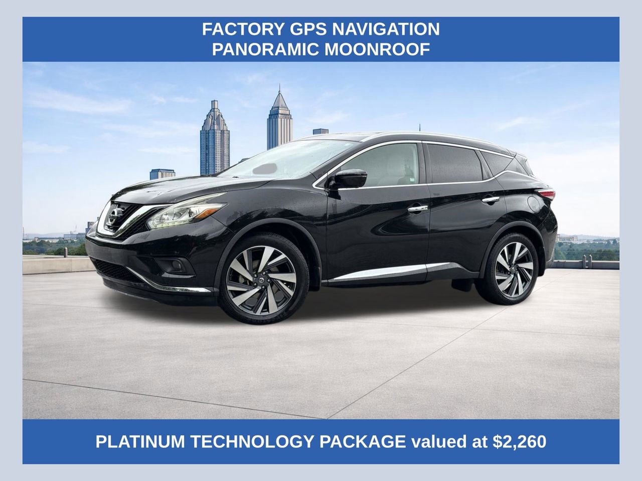 Used 2016 Nissan Murano Platinum w/ Platinum Technology Package FWD image 1