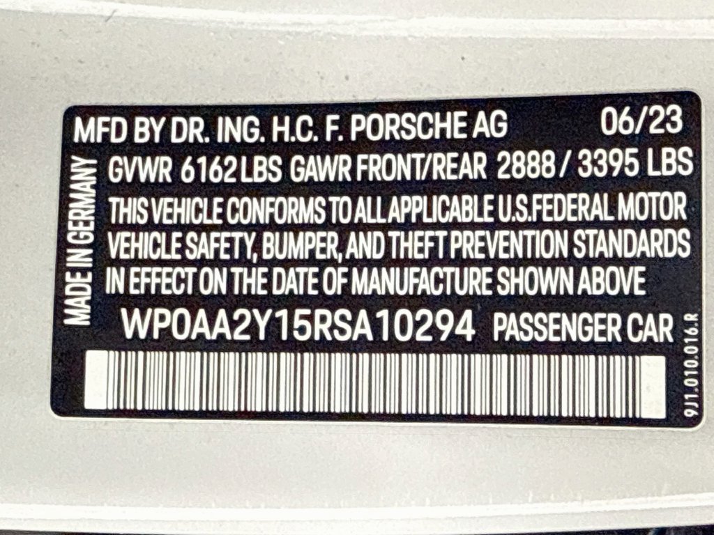 Certified 2024 Porsche Taycan RWD image 33