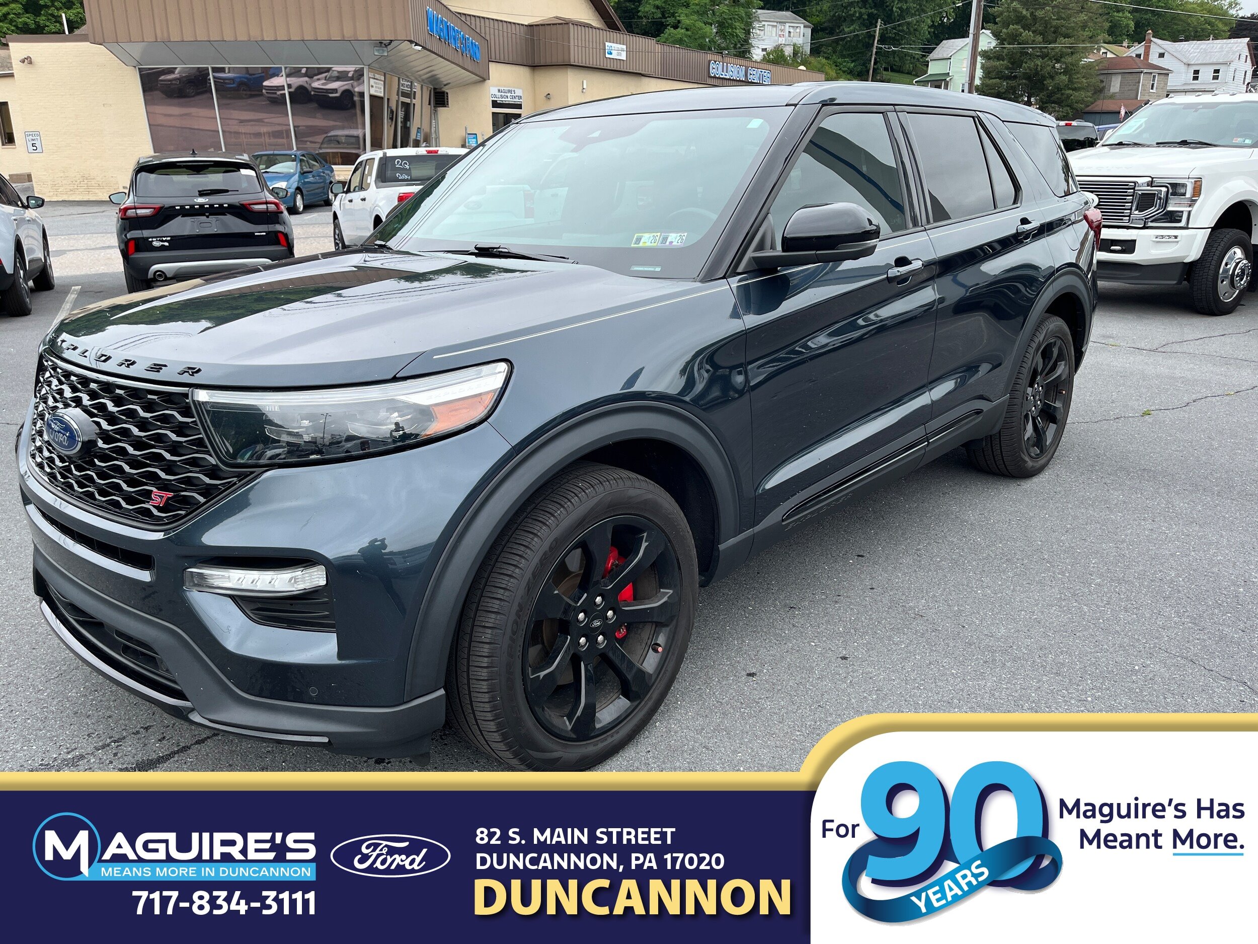 Certified 2022 Ford Explorer ST w/ Equipment Group 401A AWD/4WD image 1