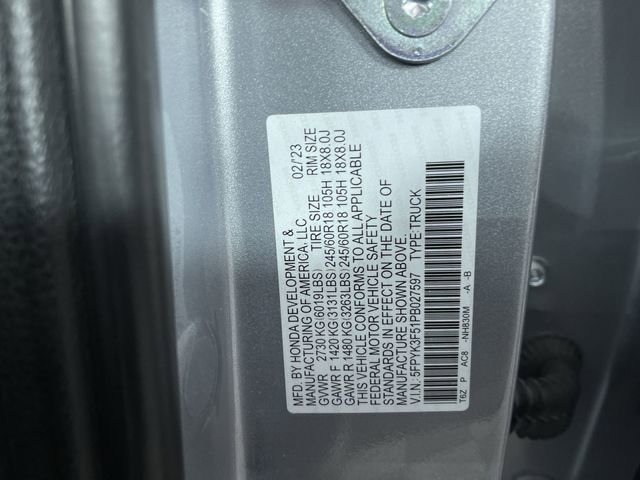 Used 2023 Honda Ridgeline RTL image 46