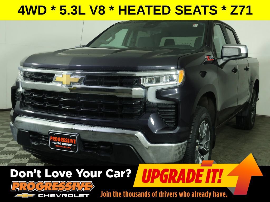 Used 2022 Chevrolet Silverado 1500 LT w/ Z71 Off-Road Package AWD/4WD image 1