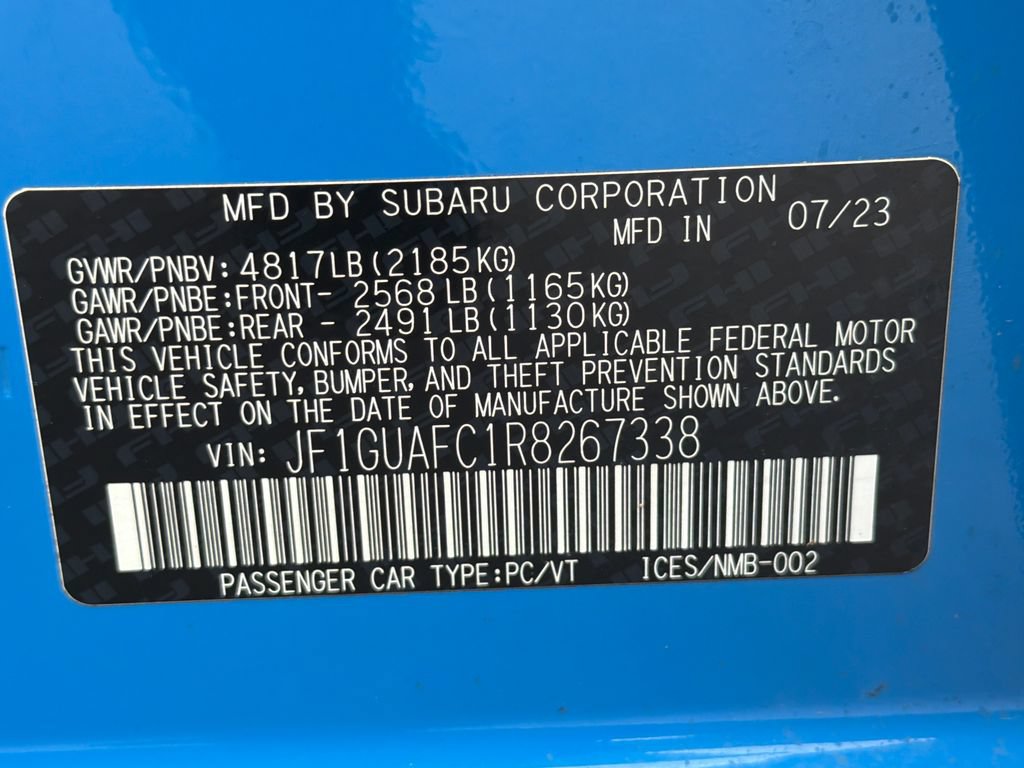 Certified 2024 Subaru Impreza 2.0i Sport AWD/4WD image 50
