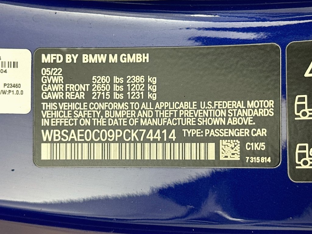 Used 2023 BMW M8 Competition w/ M Carbon Exterior Package AWD/4WD image 30
