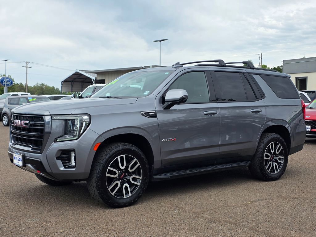 Used 2021 GMC Yukon AT4 w/ Rear Media and Nav Package