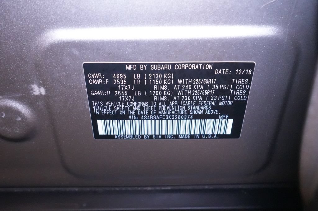 Used 2019 Subaru Outback 2.5i Premium AWD/4WD image 41