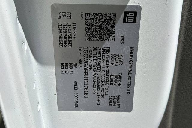 New 2026 Chevrolet Express 2500 w/ Driver Convenience Package RWD image 33