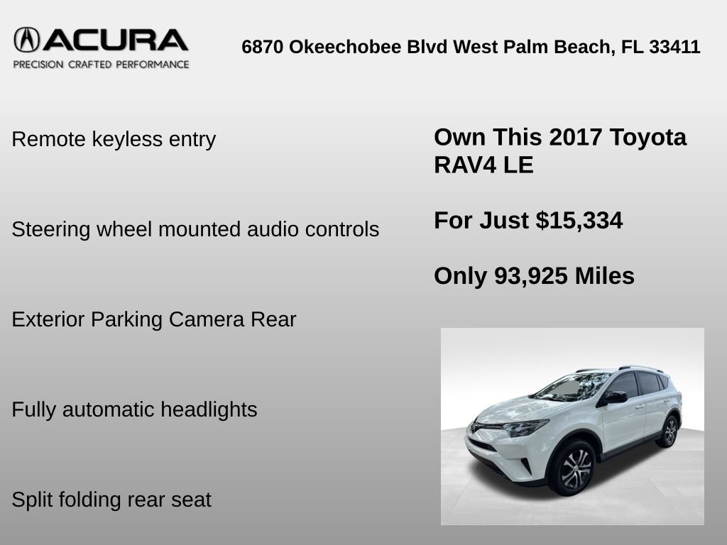 Used 2017 Toyota RAV4 LE FWD image 6