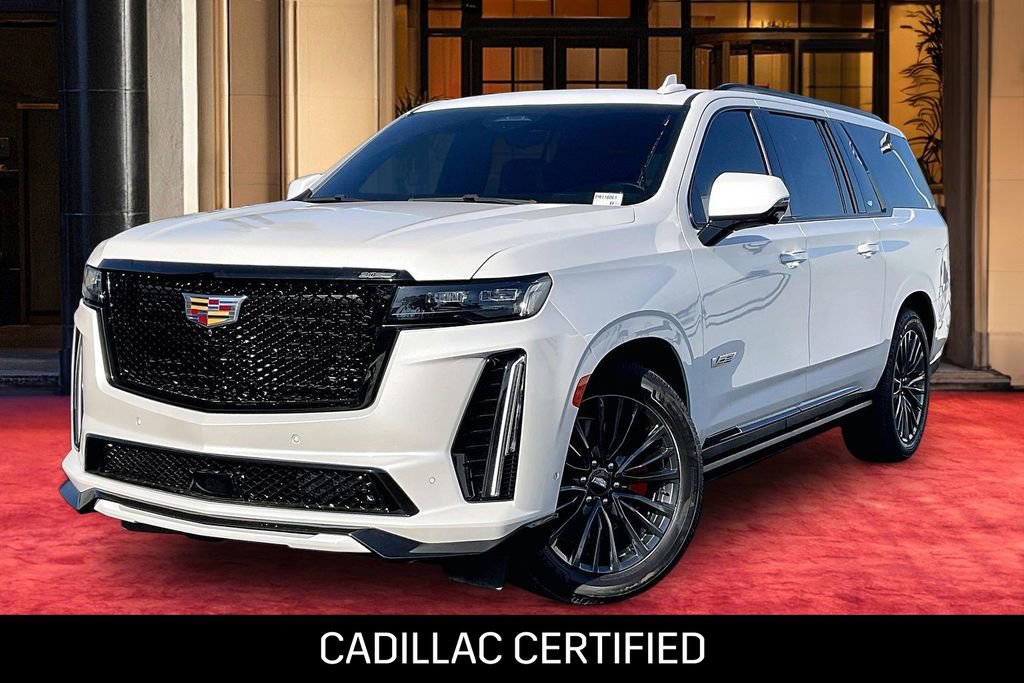 Certified 2024 Cadillac Escalade ESV V w/ Heavy-Duty Trailer Package image 1